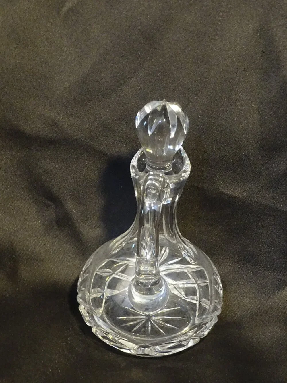 Lead Crystal Galway Signed Cruet
